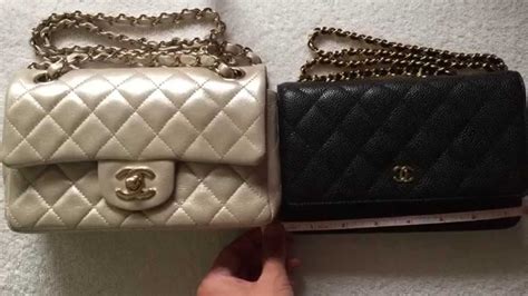 chanel mini vs woc|CHANEL MINI RECTANGLE VS. WALLET ON CHAIN (WOC) .